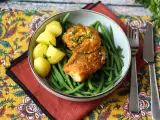 Recept Kabeljauwfilet met citroen, knoflook en kruiden