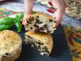 Recept Hartige muffins met olijven en philadelphia uit de airfryer
