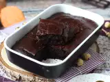 Recept Brownie met zoete aardappel zonder boter of olie