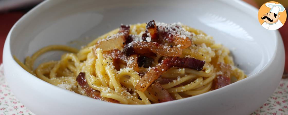 Spaghetti alla carbonara, het echte italiaanse recept!