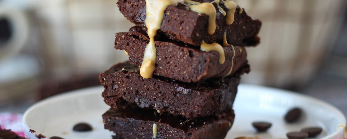Eiwitbrownie met wei, natuurlijk glutenvrij