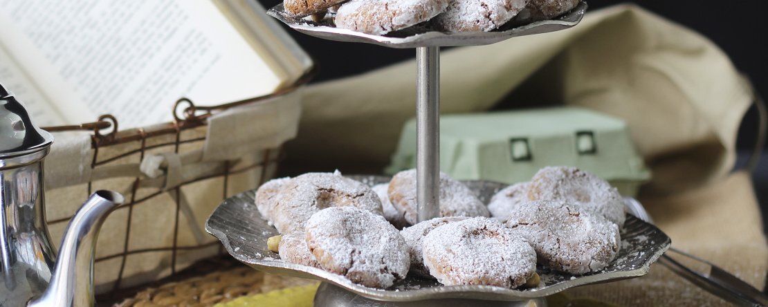 Ghriba amandel- en kokoskoekjes, een marokkaanse bakklassieker