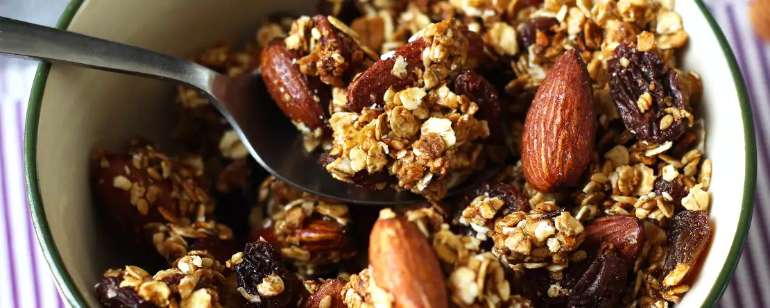Granola express met airfryer, voor een knapperig ontbijt