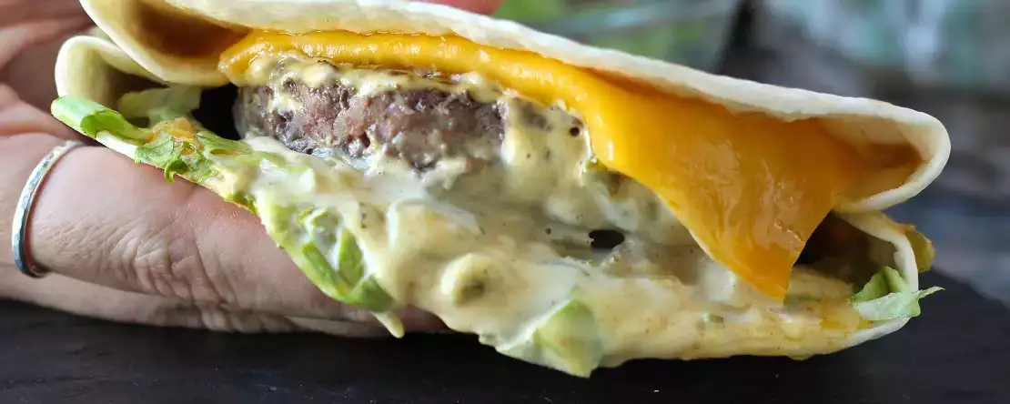 Wraps in big mac-stijl, snel, praktisch en voordelig