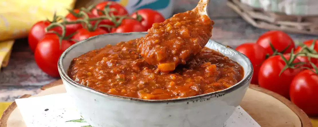 Zelfgemaakte bolognesesaus - ragù alla bolognese