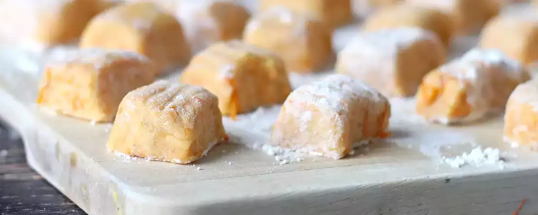 Zelfgemaakte pompoengnocchi: zacht, delicaat en perfect voor de herfst!