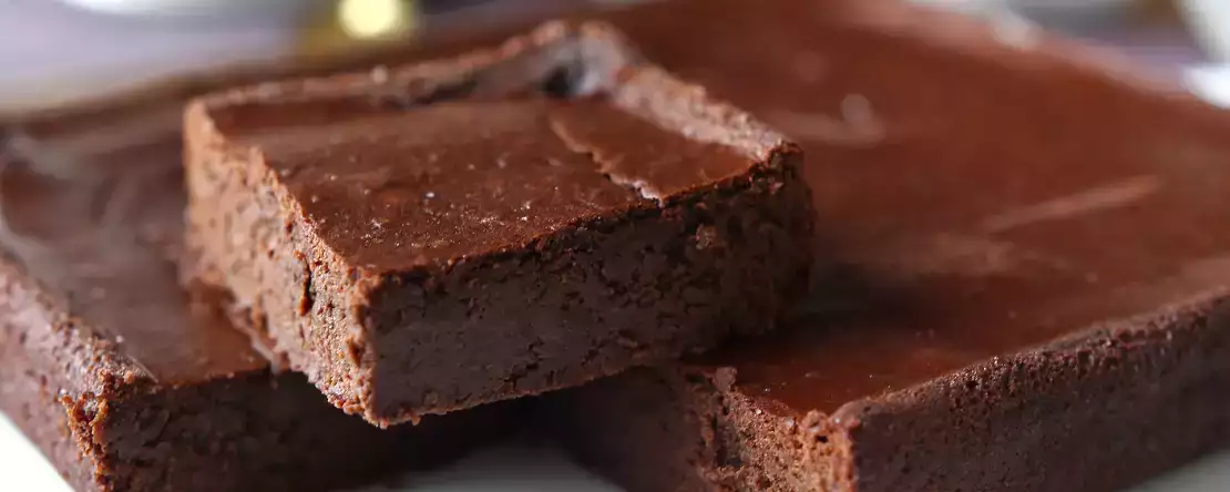 Proteïnebrownie met chocolade en rode bonen