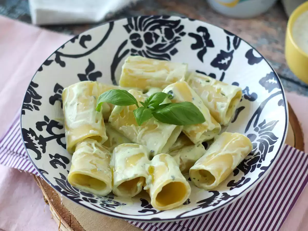 Recept Pasta met ricotta en basilicum