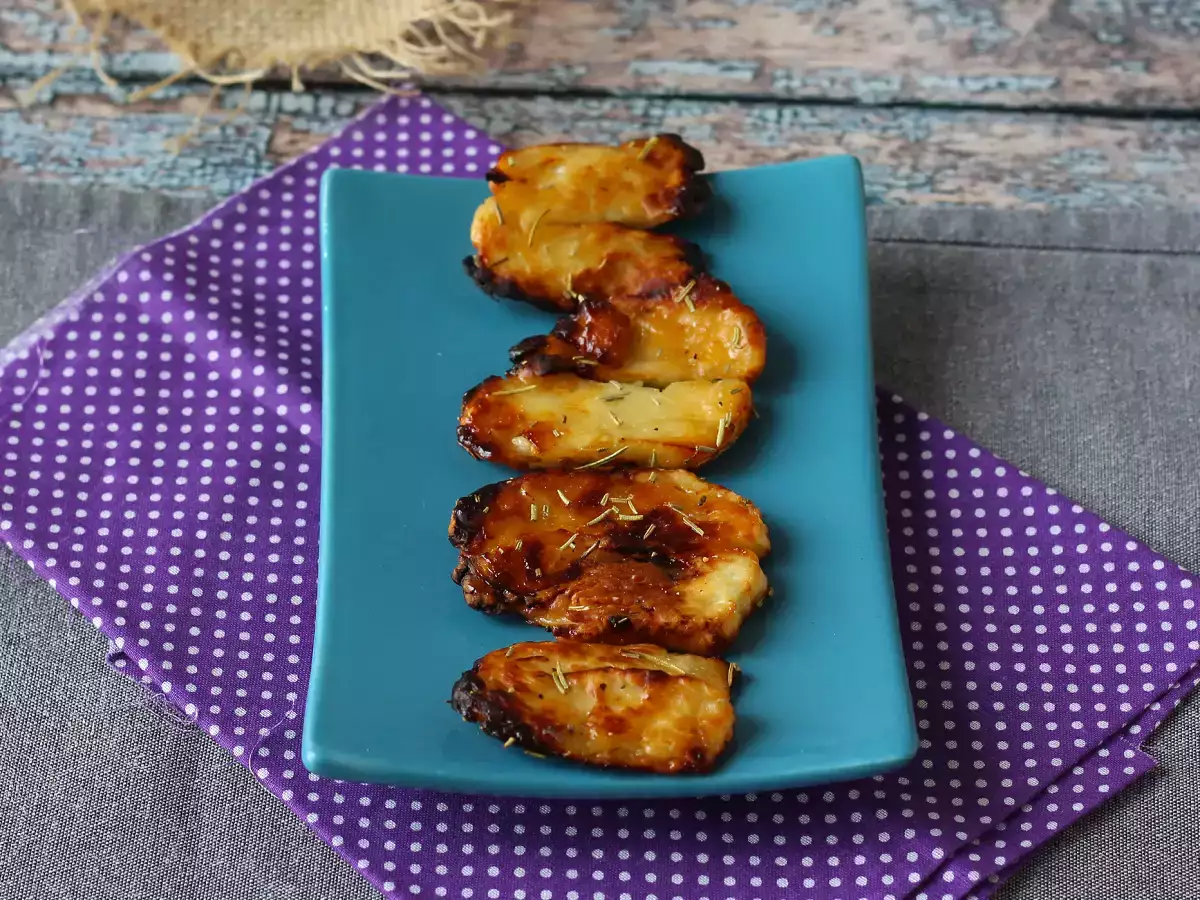 Recept Halloumi met honing gegrild in de air fryer