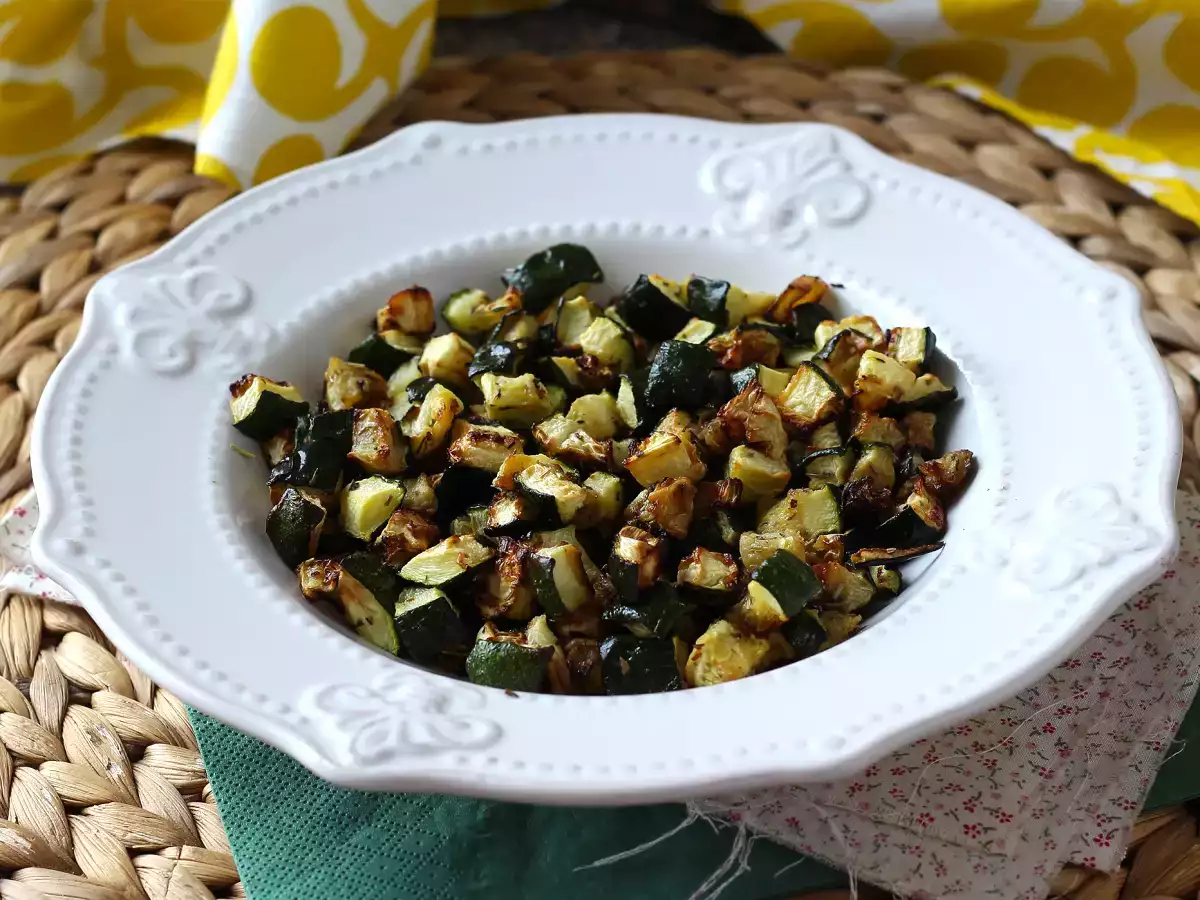 Recept Hoe bak ik courgettes in de air fryer?