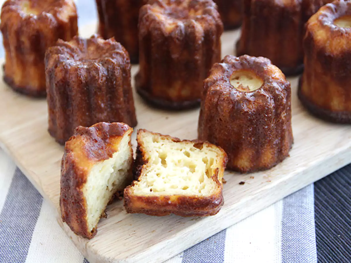 Recept Bordeaux canelés