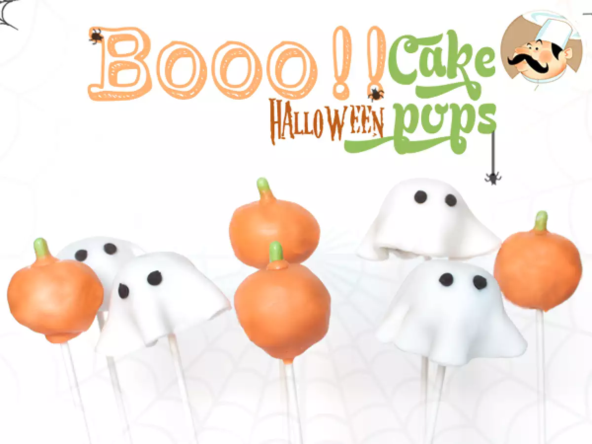 Recept Halloween-cakepops
