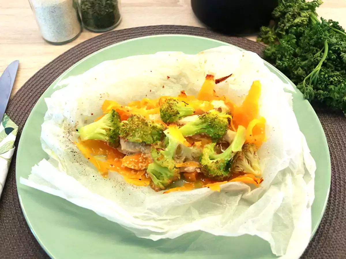 Recept Kip in een papillote (makkelijk en gezond)