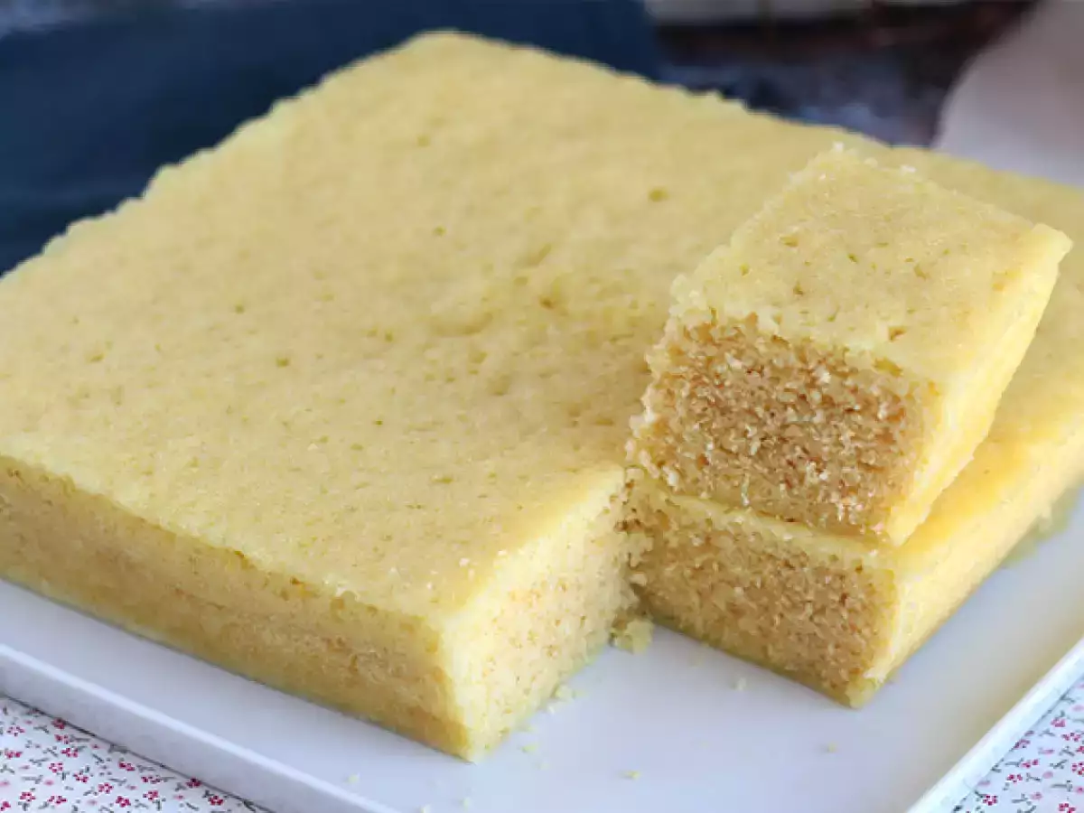 Recept Yoghurtcake in de magnetron in 10 minuten.