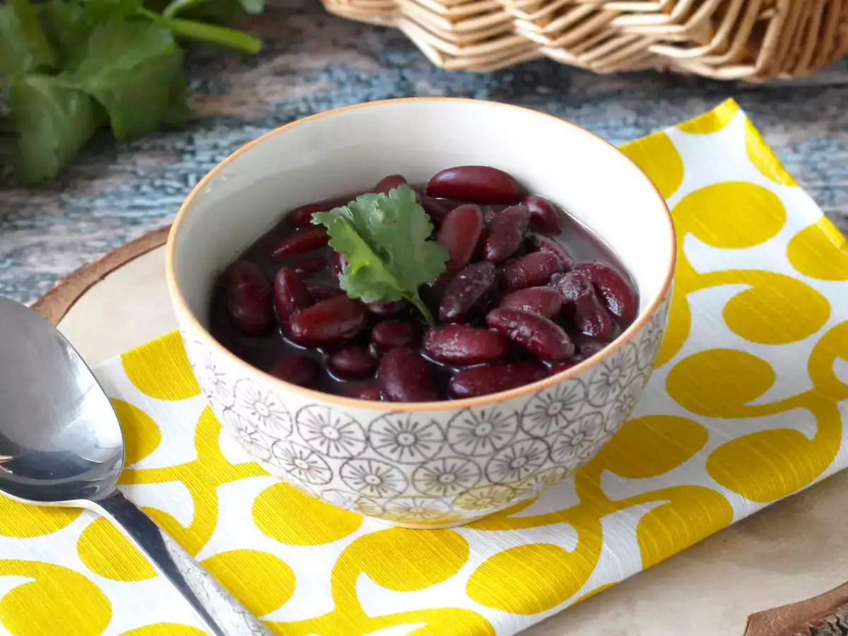 Recept Hoe rode kidneybonen koken in een gewone pan