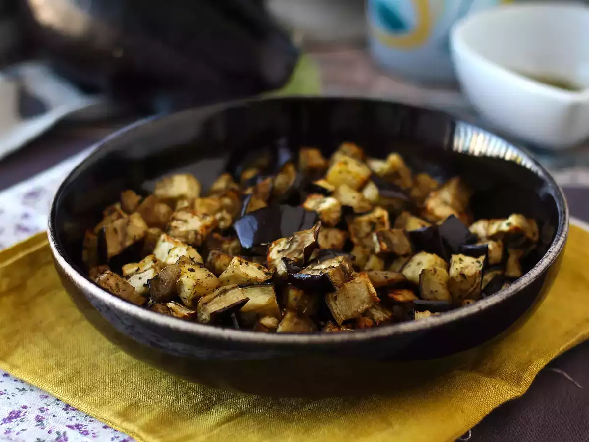 Recept Aubergines in de airfryer: het lichte bijgerecht in een handomdraai klaar