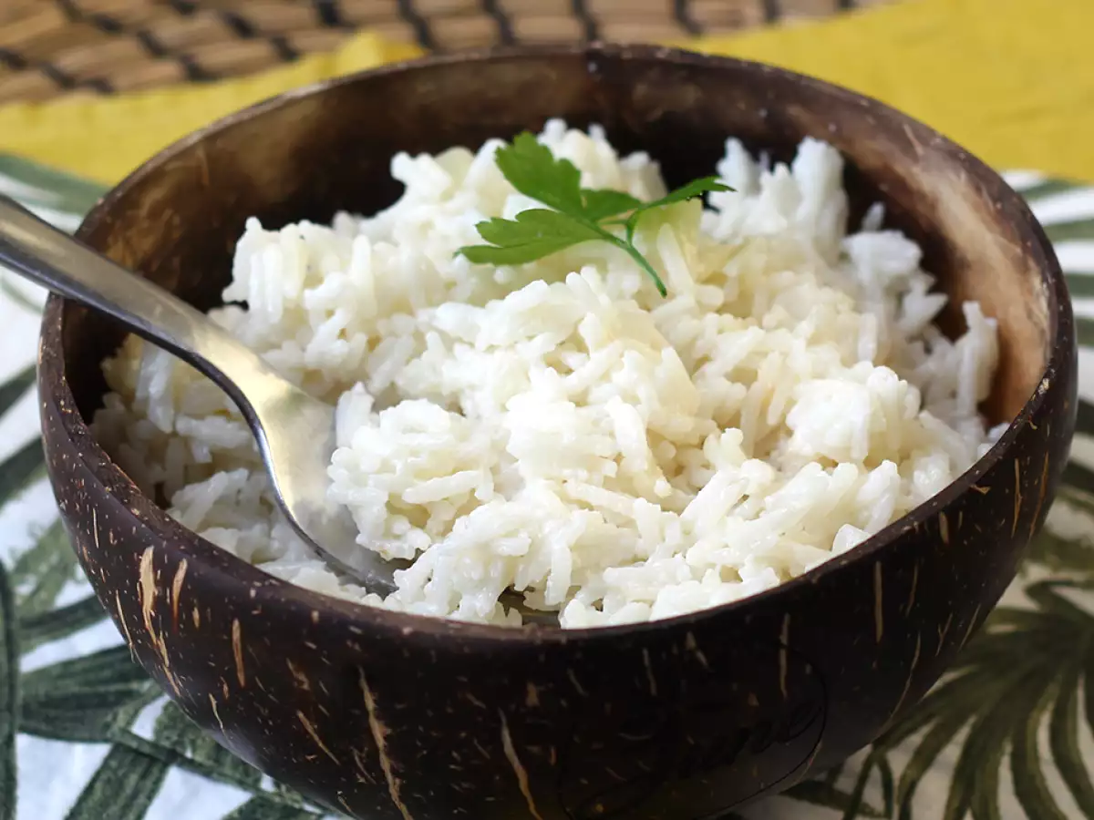 Recept Hoe maak je rijst met kokosmelk?