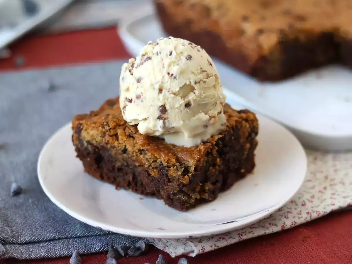Recept Brookies, de perfecte combinatie van een brownie en een koekje