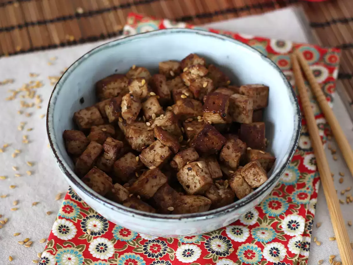 Recept Gemarineerde tofu met aziatische smaken (ja, je zult dol zijn op tofu na dit!)