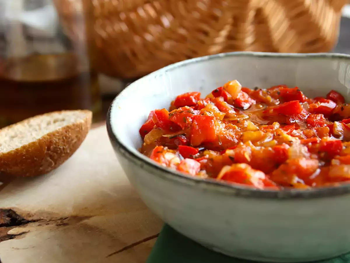 Recept Eenvoudige tomatenschotel