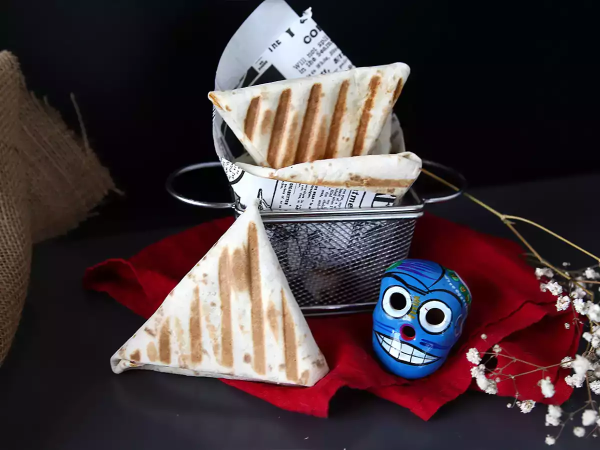 Recept Taco's met gehakt samoussas