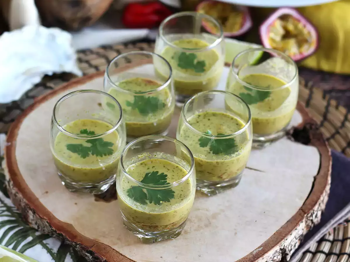 Recept Ceviche van oesters: leche de tigre en passievrucht