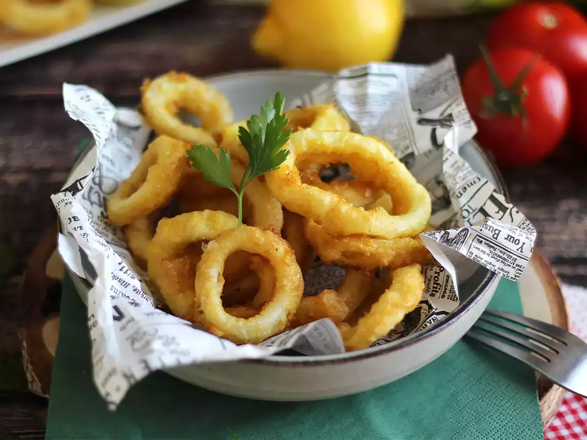 Recept Calamares a la romana - gepaneerde inktvis
