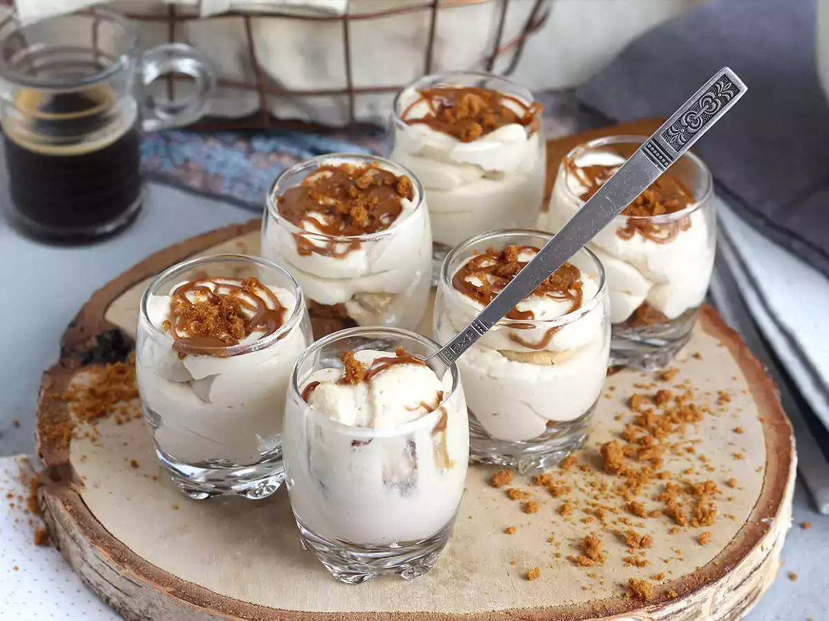 Recept Speculaas mousse in glaasjes