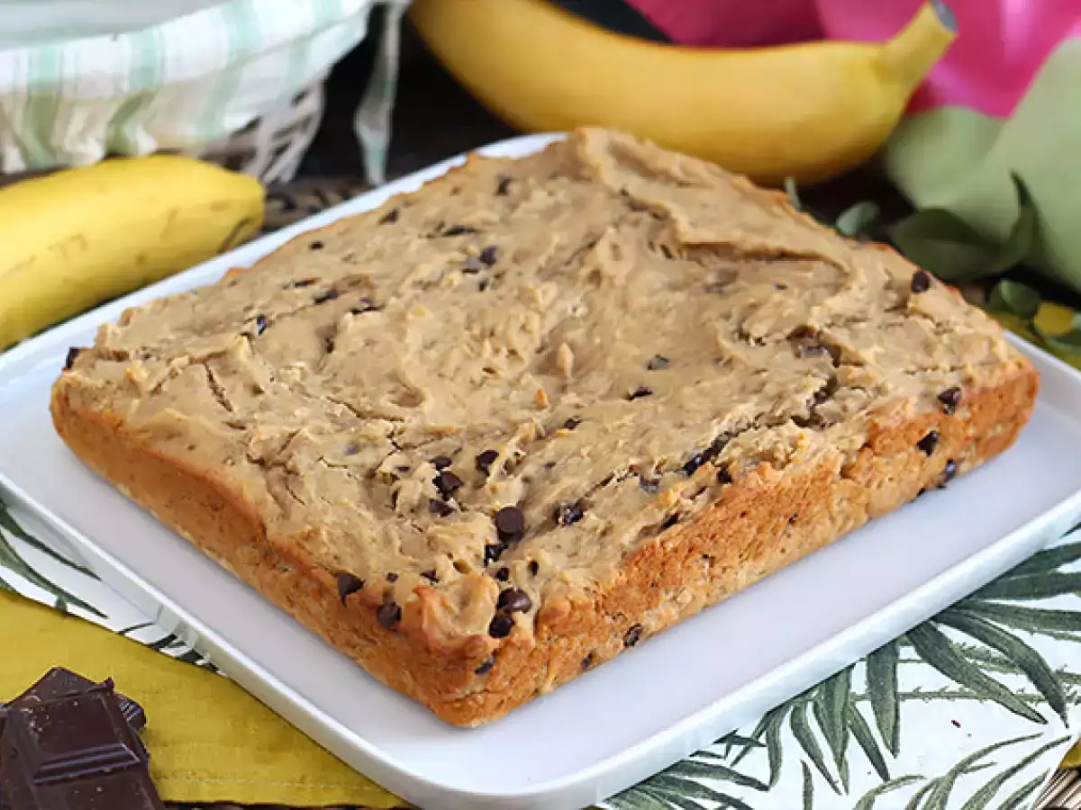 Recept Bananenbrood met chocoladechips - veganistisch en glutenvrij