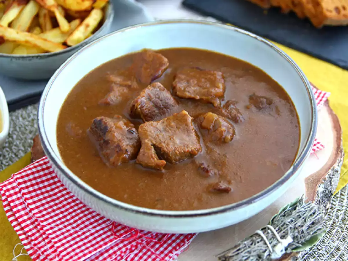 Recept Zelfgemaakte vlaamse carbonnade