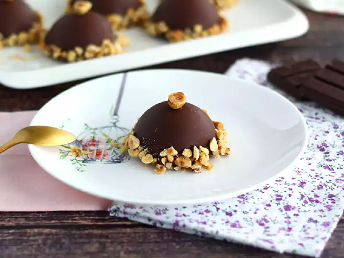 Recept Dômes in ferrero-stijl