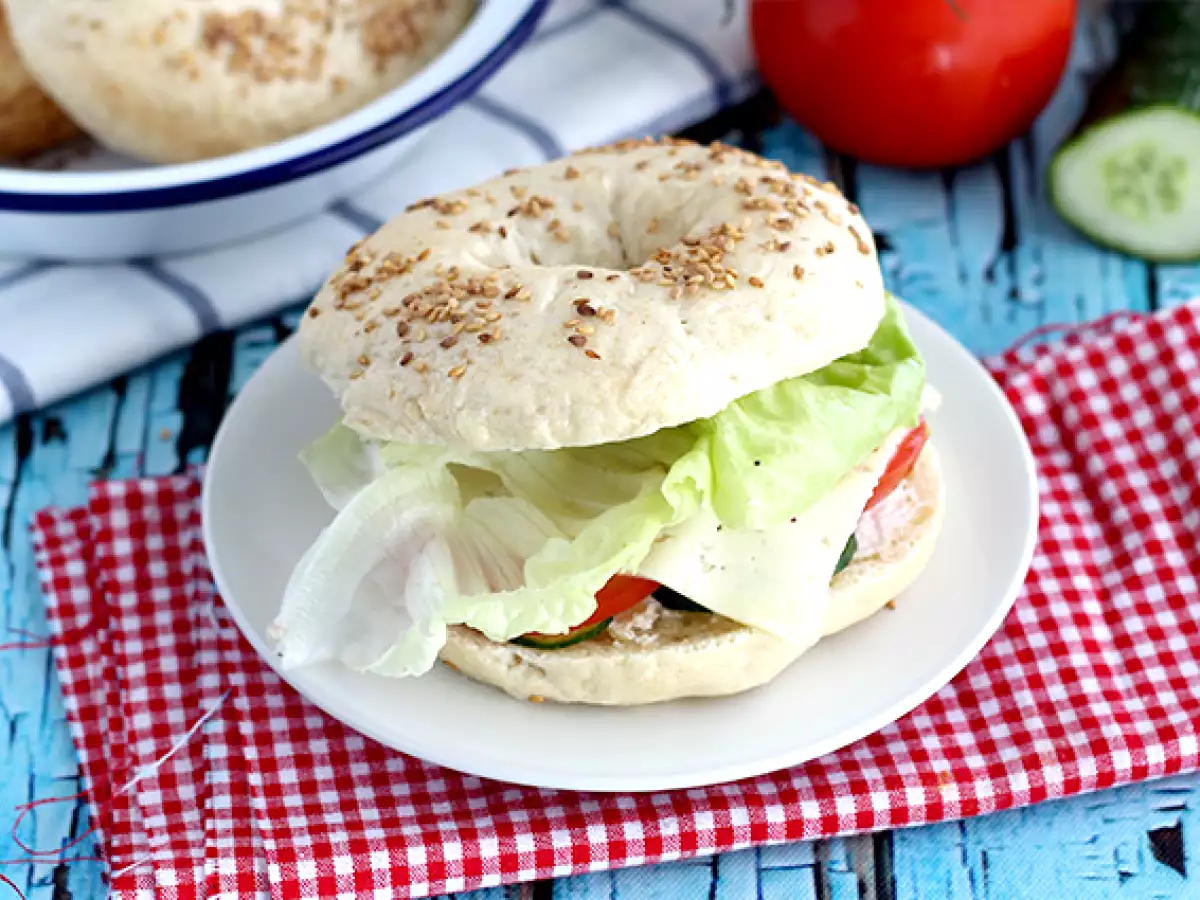 Recept Vegetarische bagel