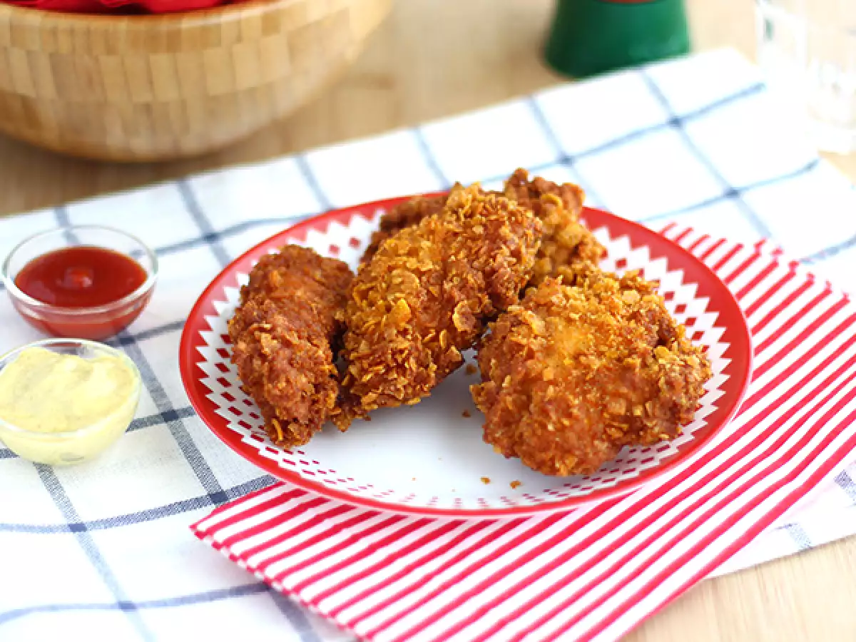 Recept Krokante kip tenders zoals bij kfc