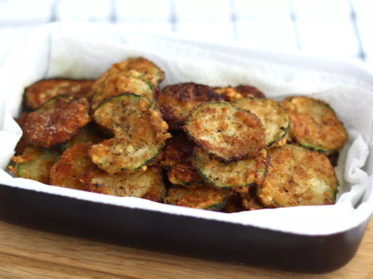 Recept Courgette chips