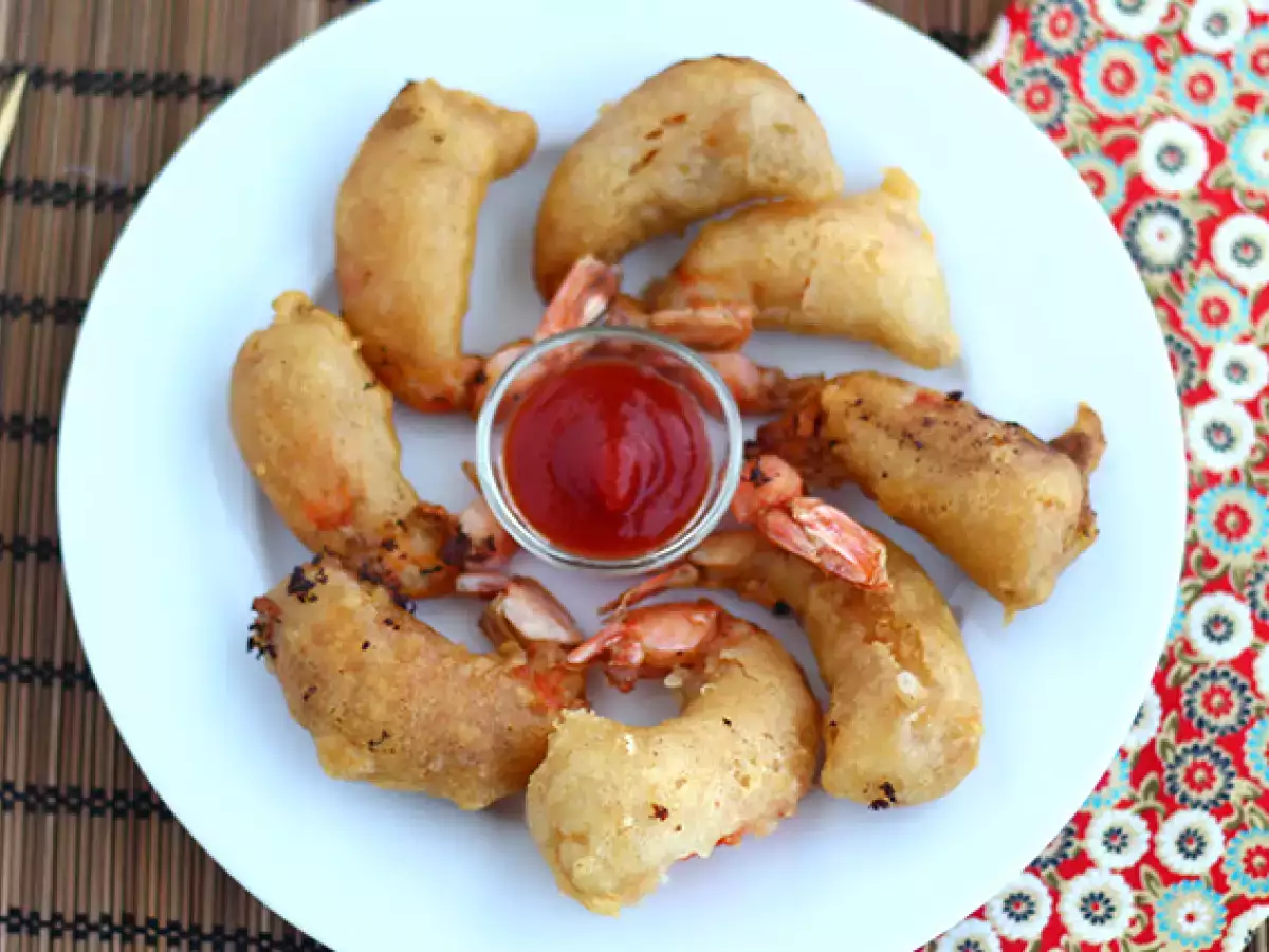 Recept Beignets van garnalen
