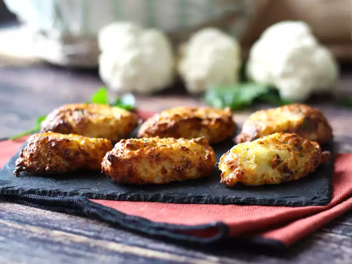 Recept Bloemkoolgehaktballetjes in airfryer: het zuinige en vegetarische recept