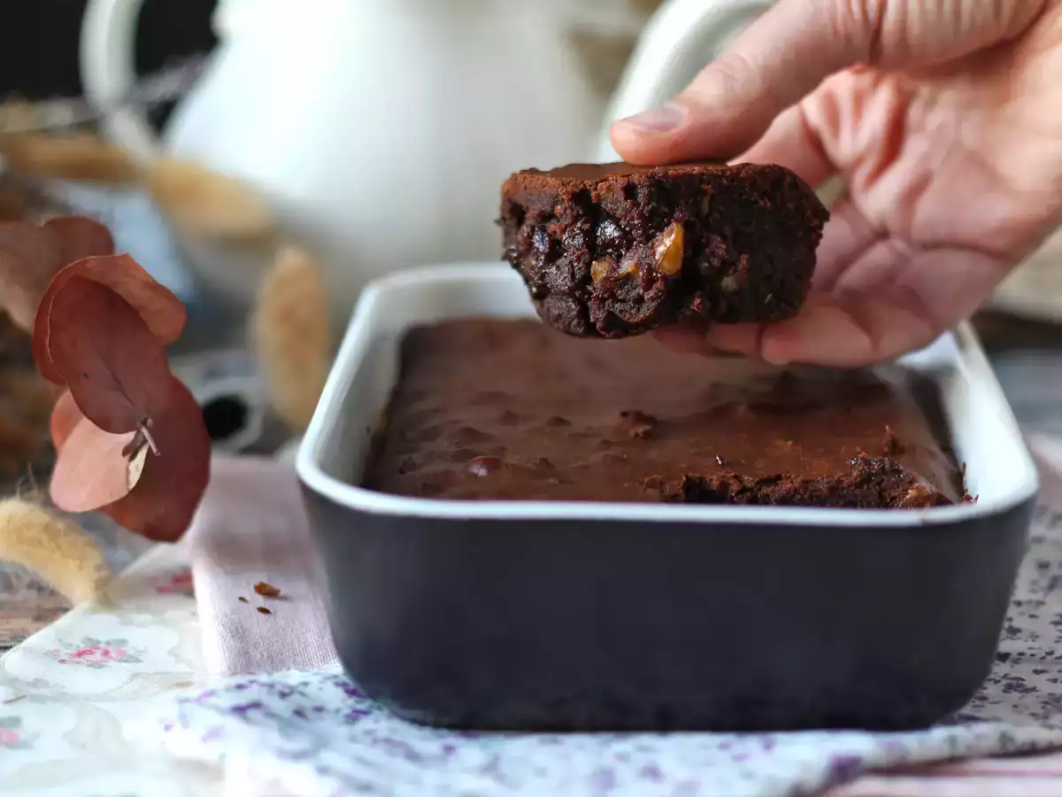 Recept Chocolade en walnoot brownie in de friteuse