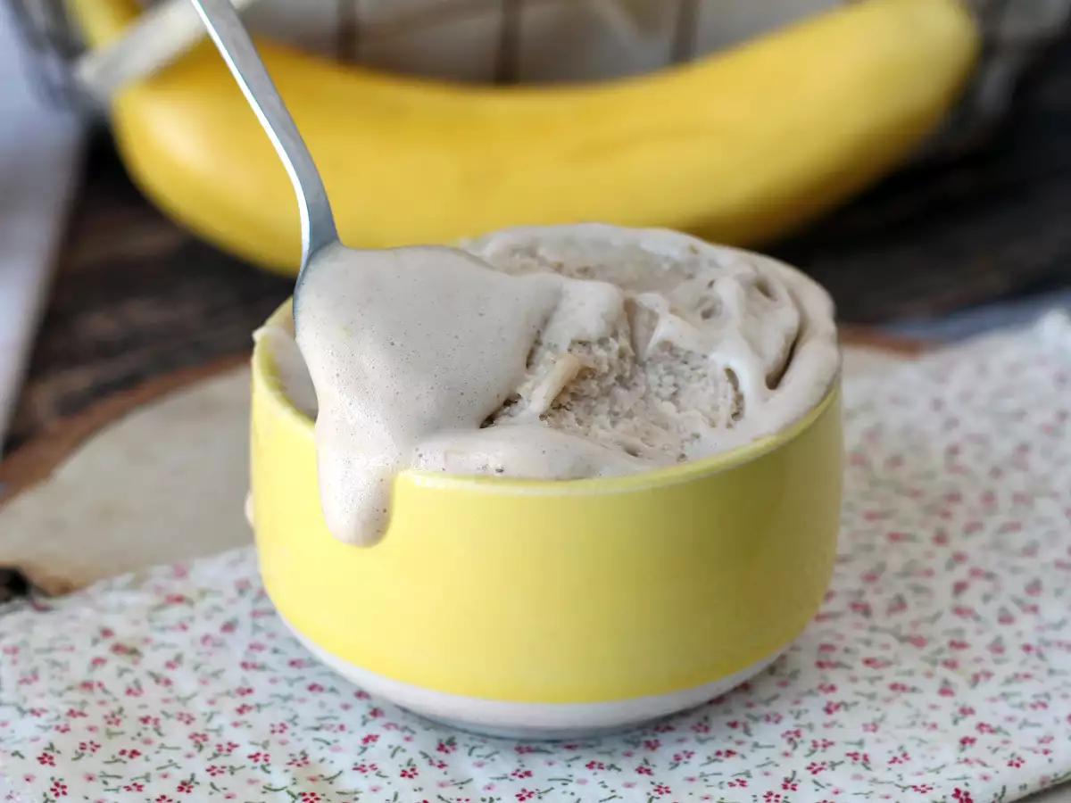 Recept Vanille-wei-ijs, rijk aan eiwitten, snel en met 3 ingrediënten!