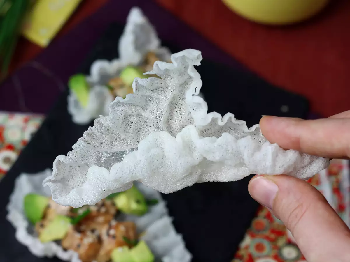 Recept Hoe maak je chips van rijstvellen?