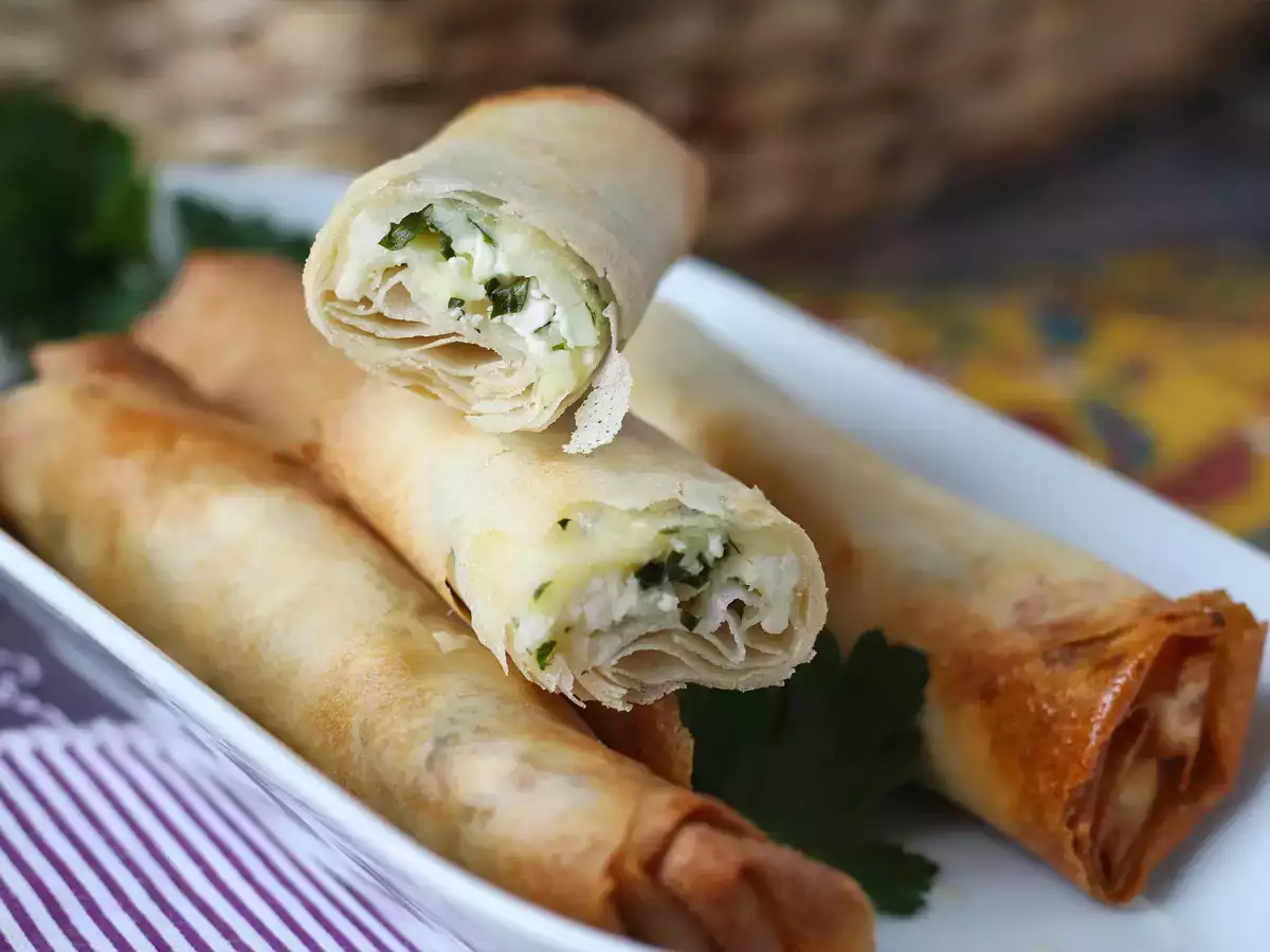 Recept Zelfgemaakte libanese rikakats - air fryer koken