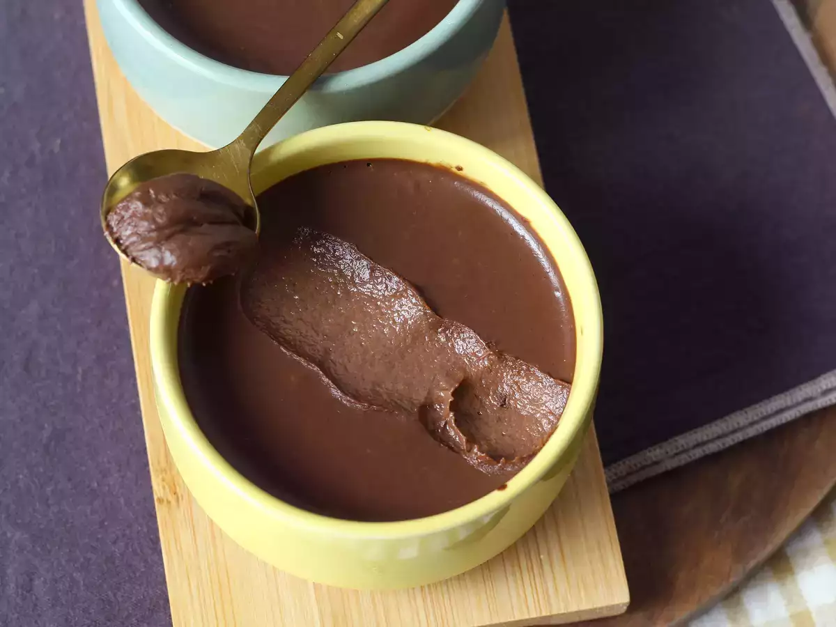 Recept Chocolade bananenroom dessert met slechts 3 ingrediënten!