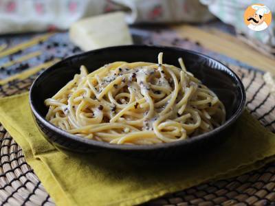 Recept Spaghetti cacio e pepe: 3 ingrediënten, een smaakexplosie!