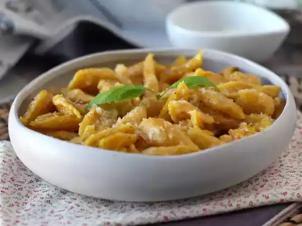 Recept Verse butternut pasta met slechts 2 ingrediënten