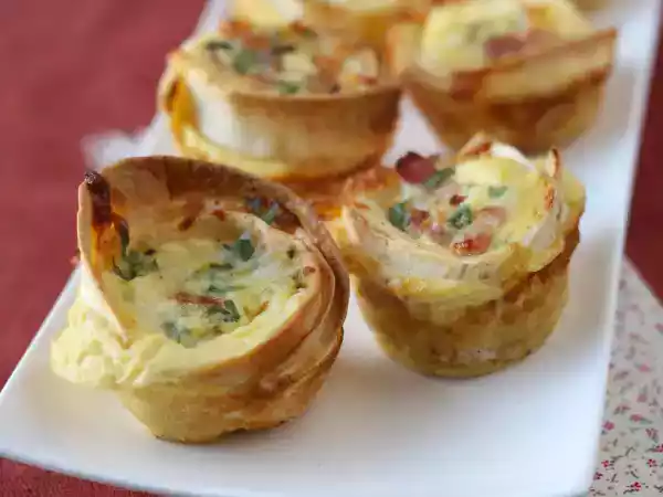 Recept Wat te doen met tortilla's makkelijke en voordelige quiches!