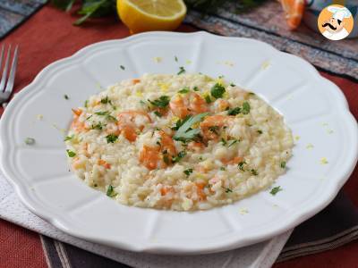 Recept Risotto met garnalen en citroen, het elegante en makkelijke voorgerecht