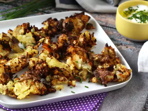 Recept Geplette aardappelen met air fryer, het ultra knapperige bijgerecht!