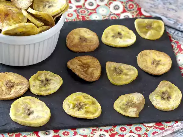 Recept Bakbananenchips in de oven