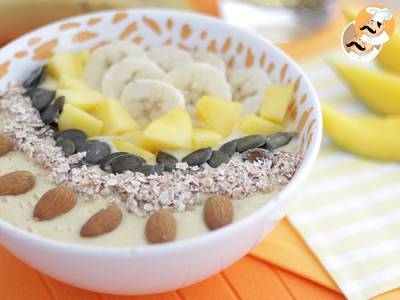 Recept Mango en banaan smoothie bowl