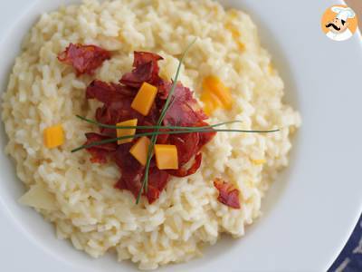 Recept Risotto met kaas en chorizo