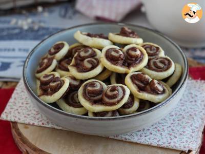 Recept Bladerdeegharten voor valentijnsdag